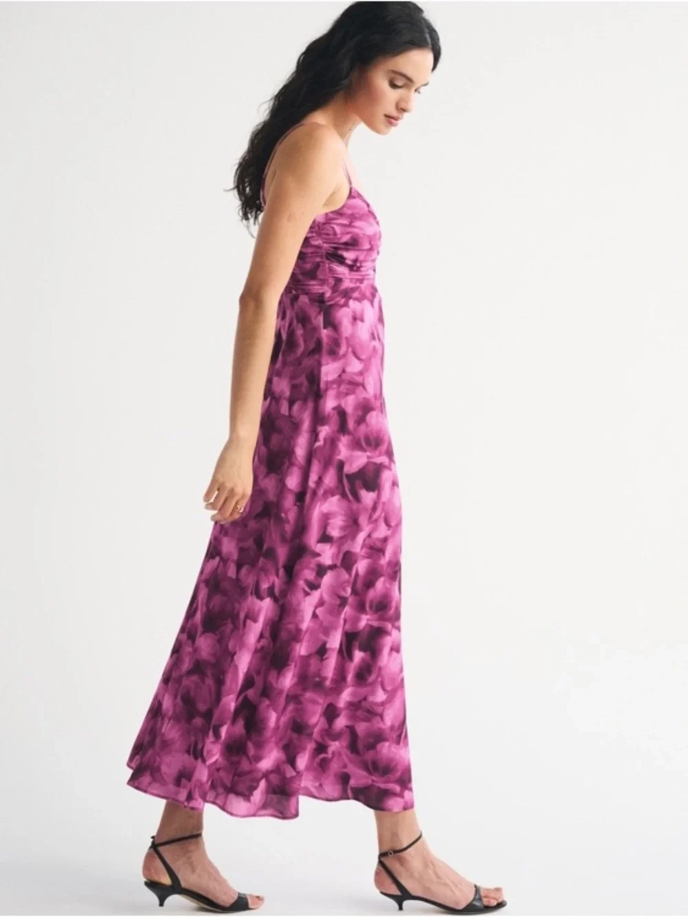 Abercrombie & Fitch Women's Bra-Free Hardware Maxi Dress